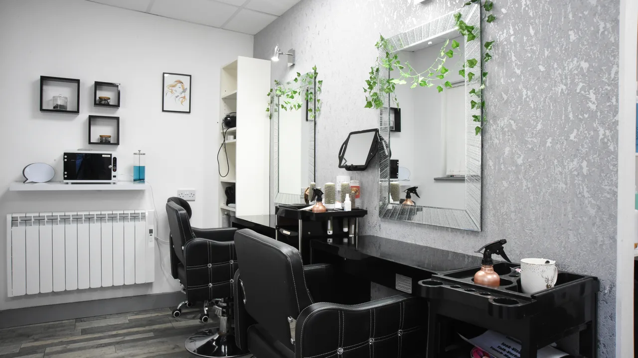 Hair and beauty salon learning space at Roper Yard